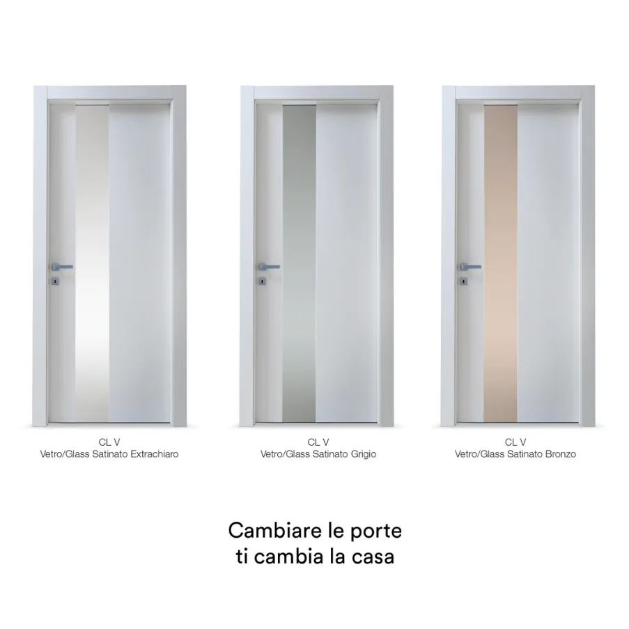 laquesred doors made in italy Bertolotto