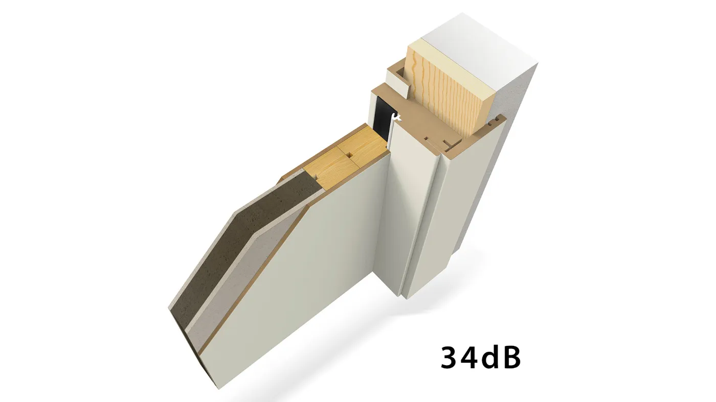 acoustic insulation fire doors and Bertolotto doors