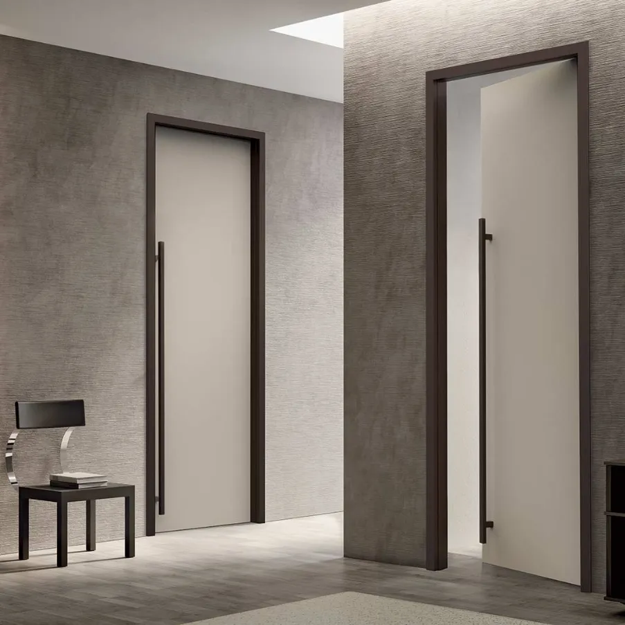 interior lacquered doors with aluminum frame Bertolotto porte