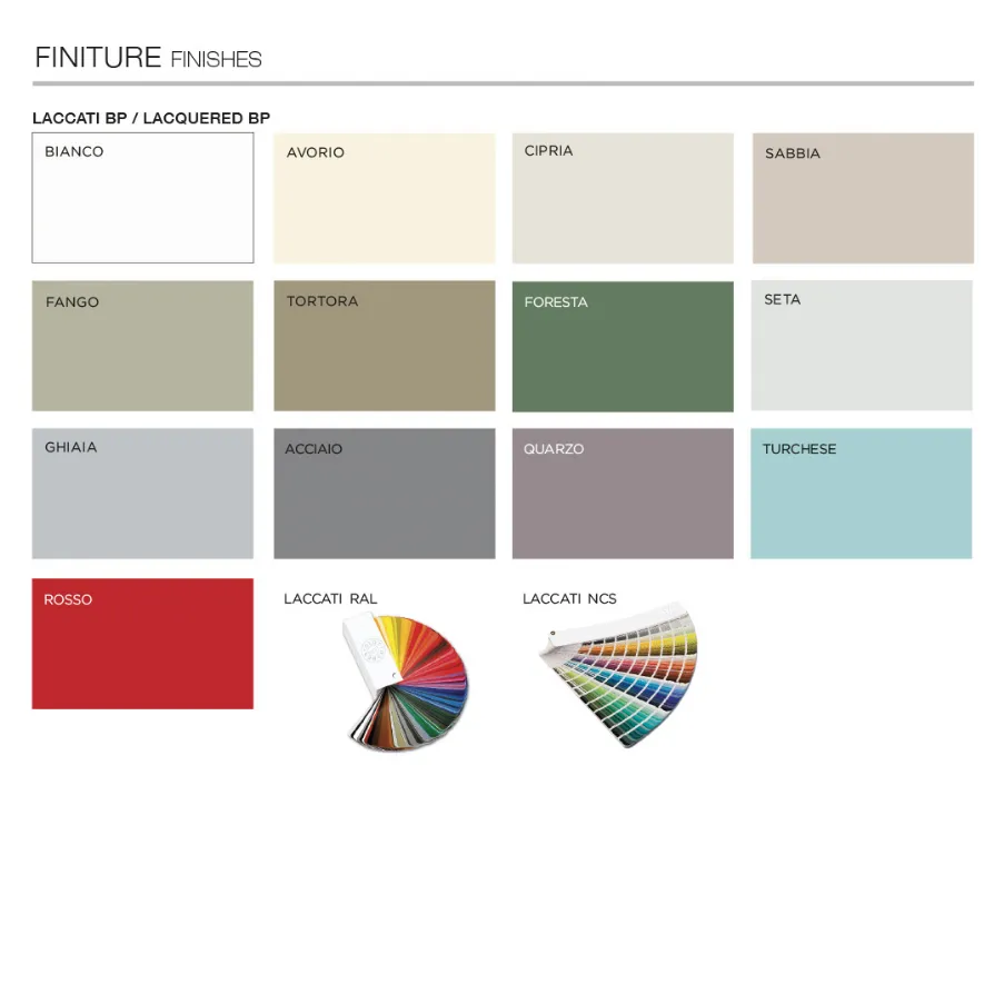 sliding doors lacquered colors