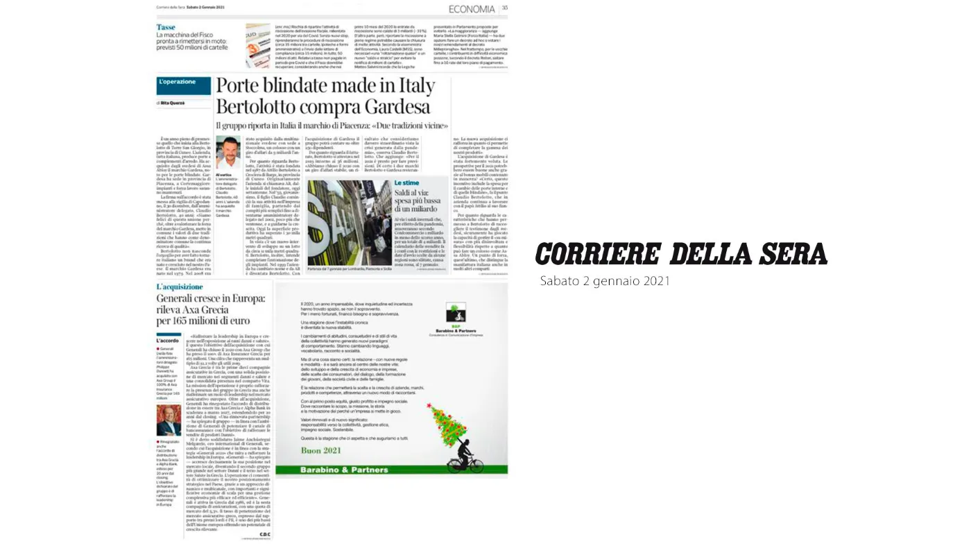 corriere della sera bertolotto internal doors