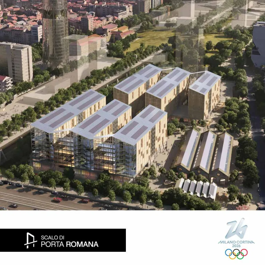 Olympic village Milan Cortina, Bertolotto doors.