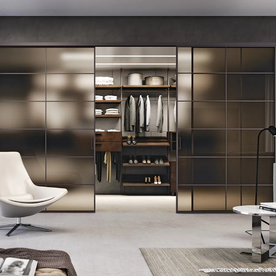 walk-in wardrobes Bertolotto Interior doors sliding systems exterior wall design