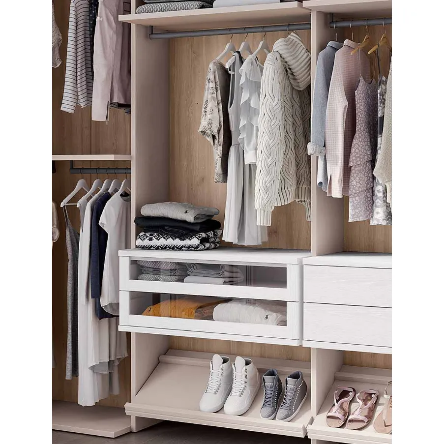 shelves for walk-in wardrobes made to measure bertolotto doors bicloset design systems catalog