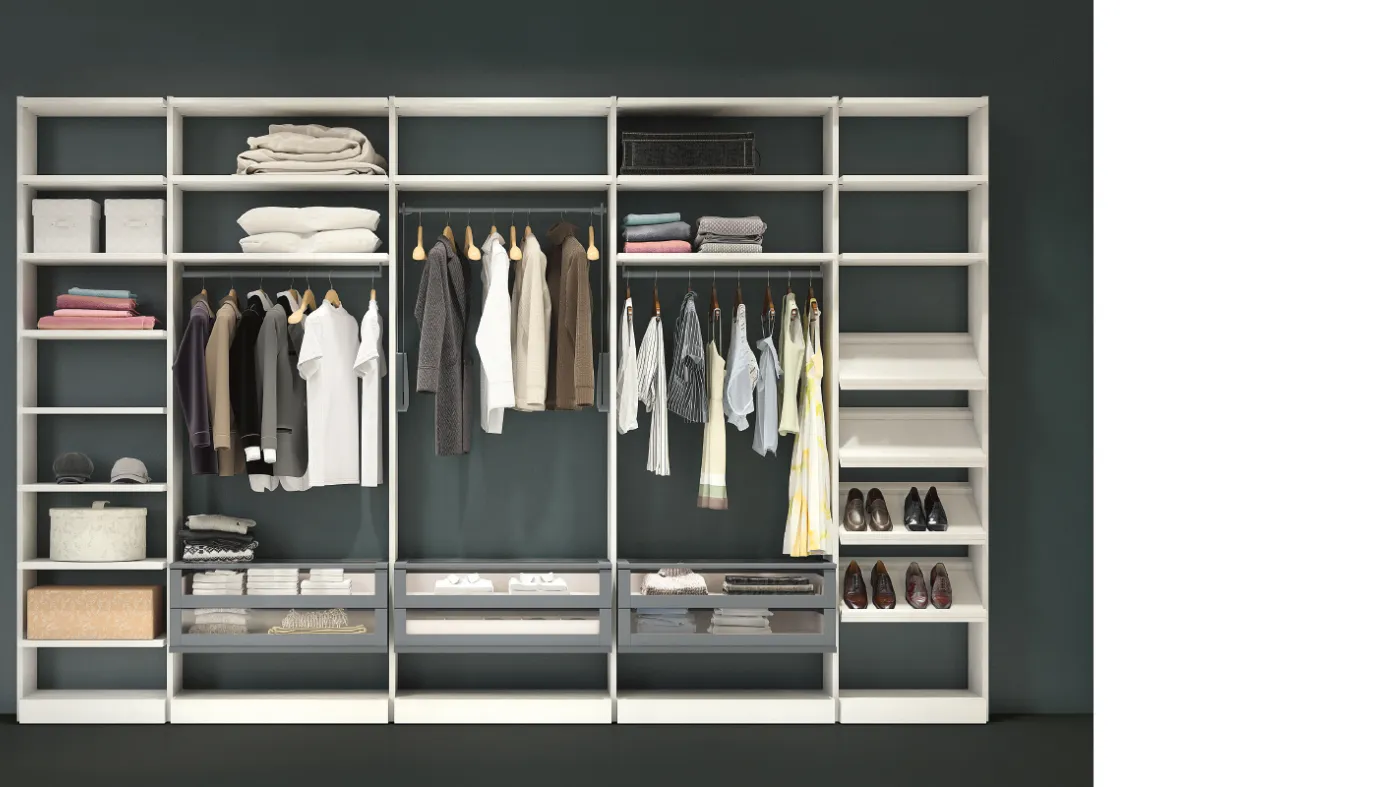 bertolotto walk-in wardrobes made to measure wardrobes furniture Italy