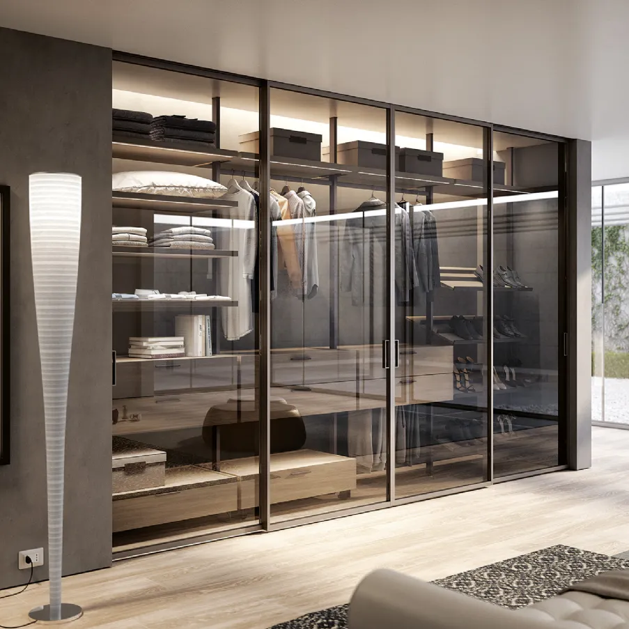 walk-in wardrobes Bertolotto Doors wardrobes interior design systems