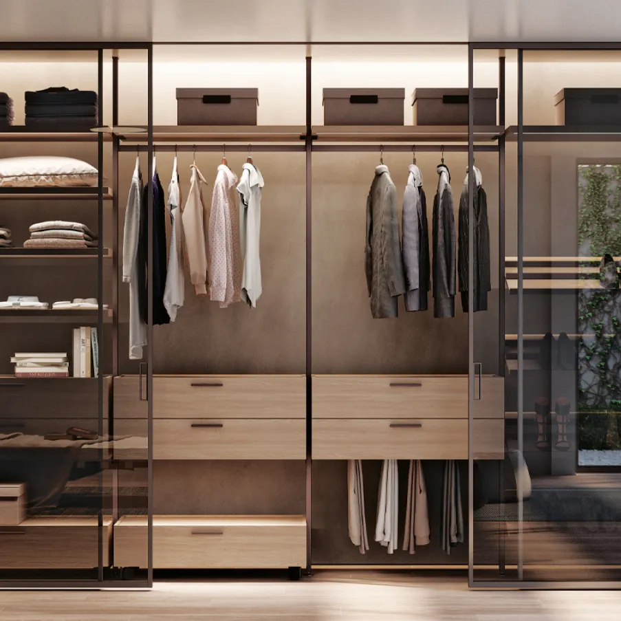 Bertolotto wardrobes Doors walk-in closets external sliding doors