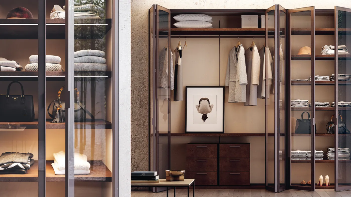 Bertolotto made-to-measure wardrobes Made in Italy interior design doors