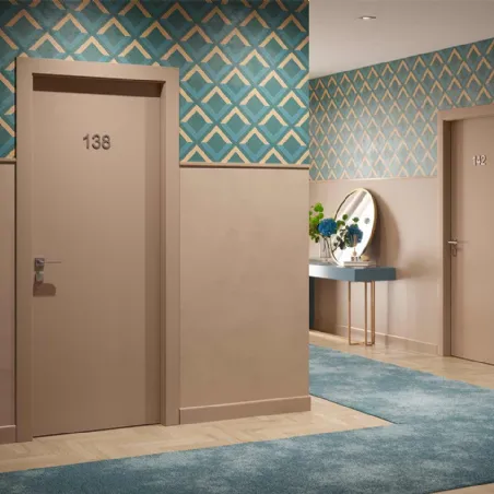 fireproof acoustic doors for Hotel Bertolotto