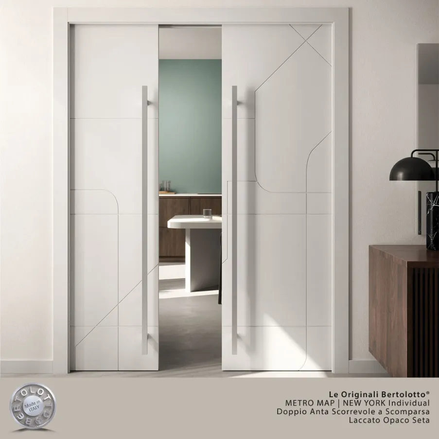 Double-leaf double swing door Bertolotto