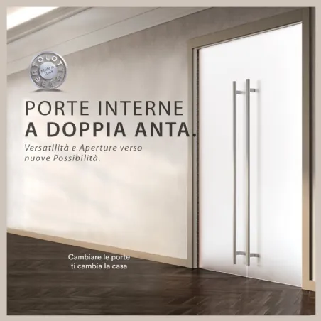 Double-leaf double-swing or sliding internal doors Bertolotto