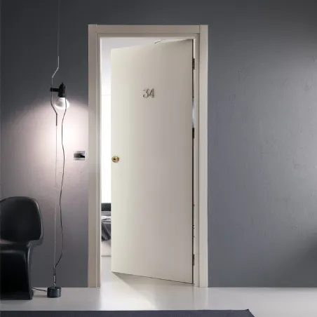 Fireproof door for hotels and contract