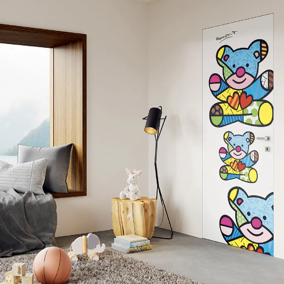 doors romero britto loves bertolotto flush to wall flush to wall internal doors