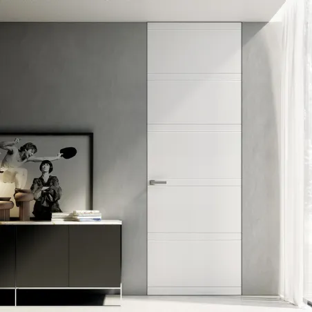 doors flush with the wall bertolotto linvisibile interior design interiors