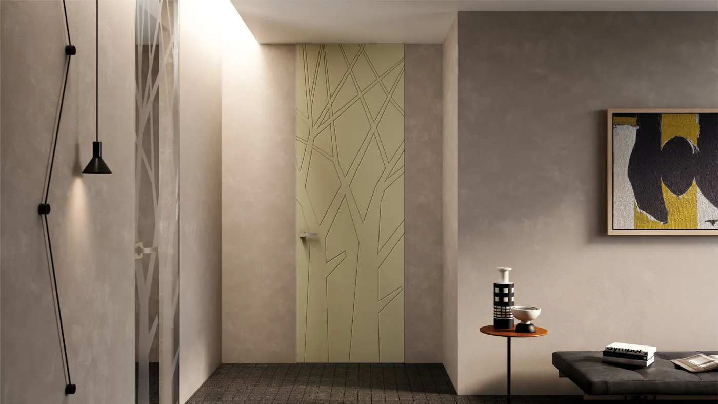 flush with the wall bertolotto doors flush with the wall design