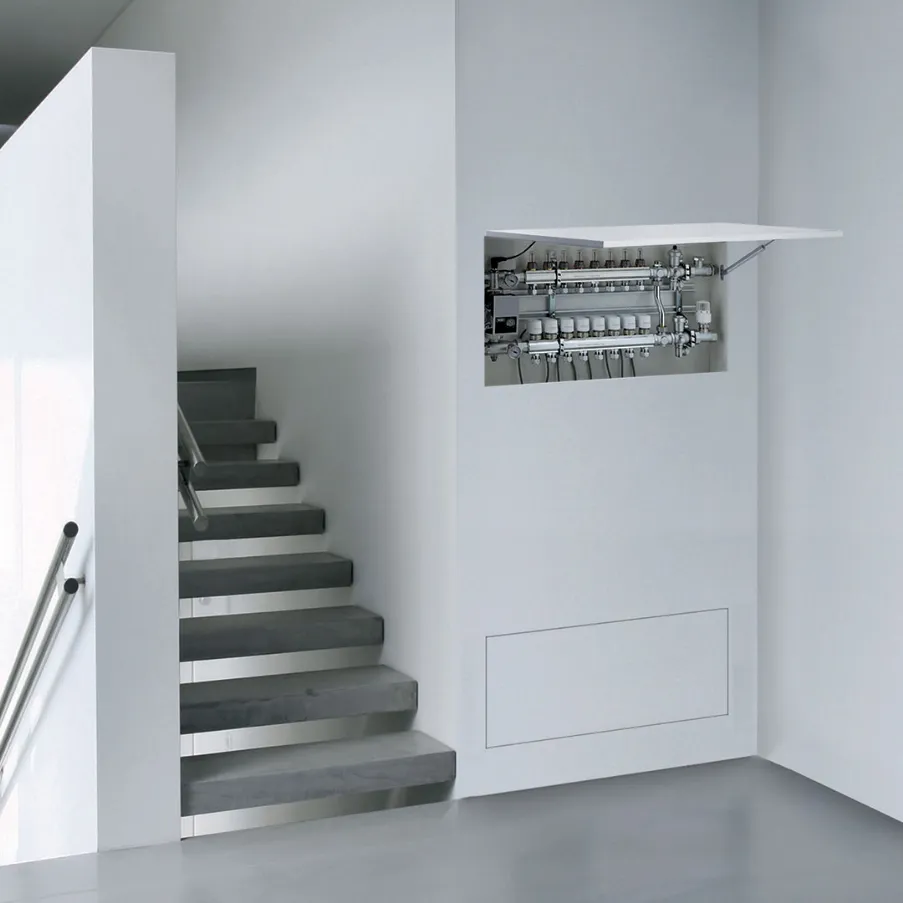 niches for technical compartments doors flush with the wall bertolotto