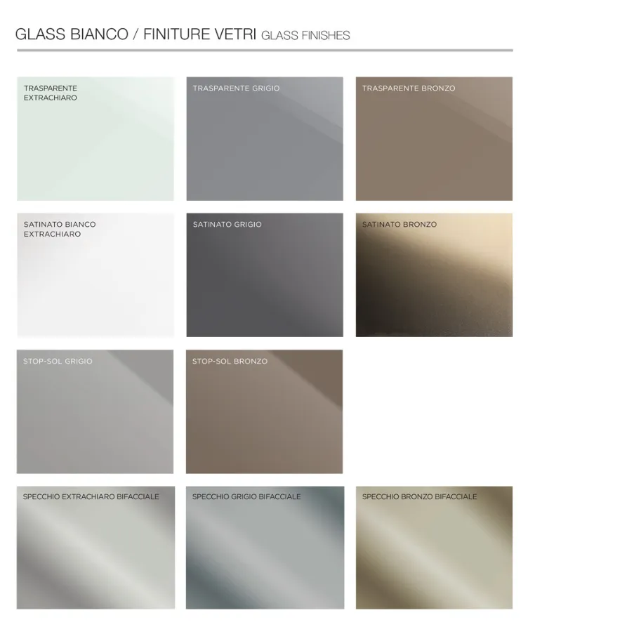 glass interior door finishes