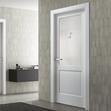 white lacquered interior doors