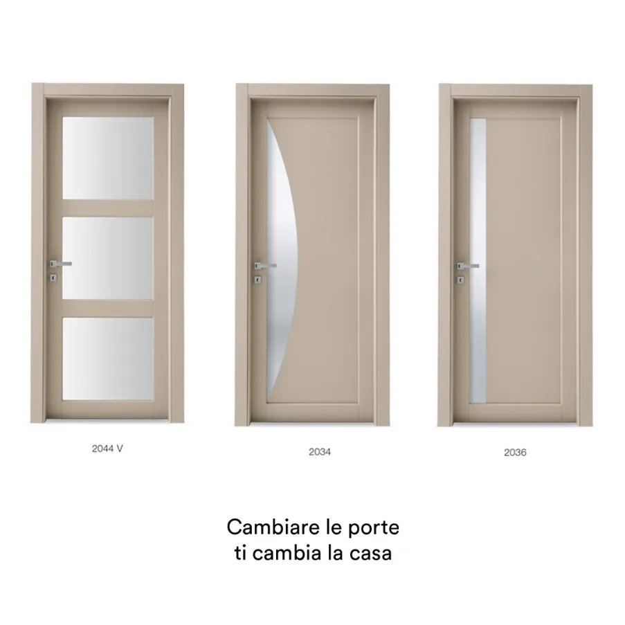 glass interior doors bertolotto made in italy