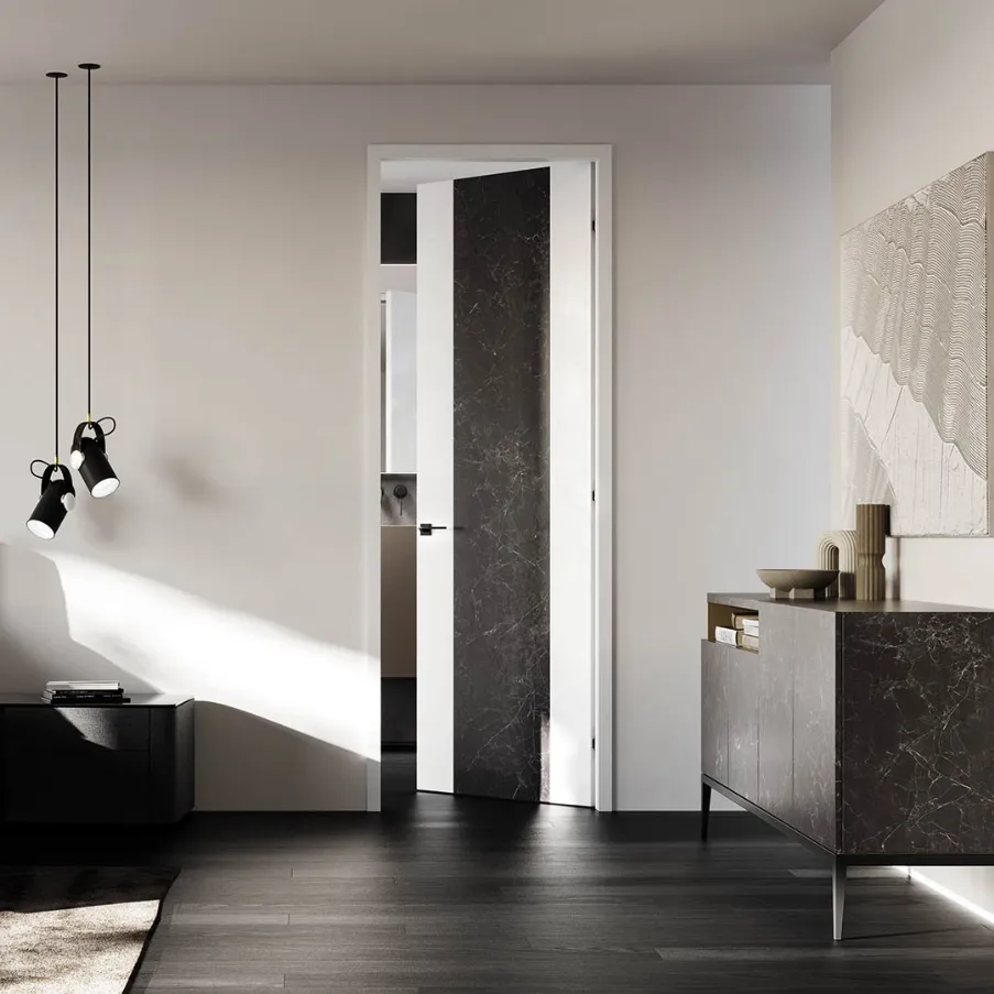 laminam ceramic cladding internal door inserts bertolotto