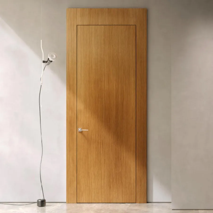 internal doors in natural oak Bertolotto