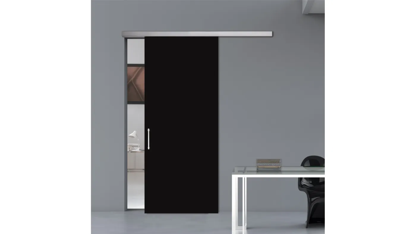 wooden sliding door