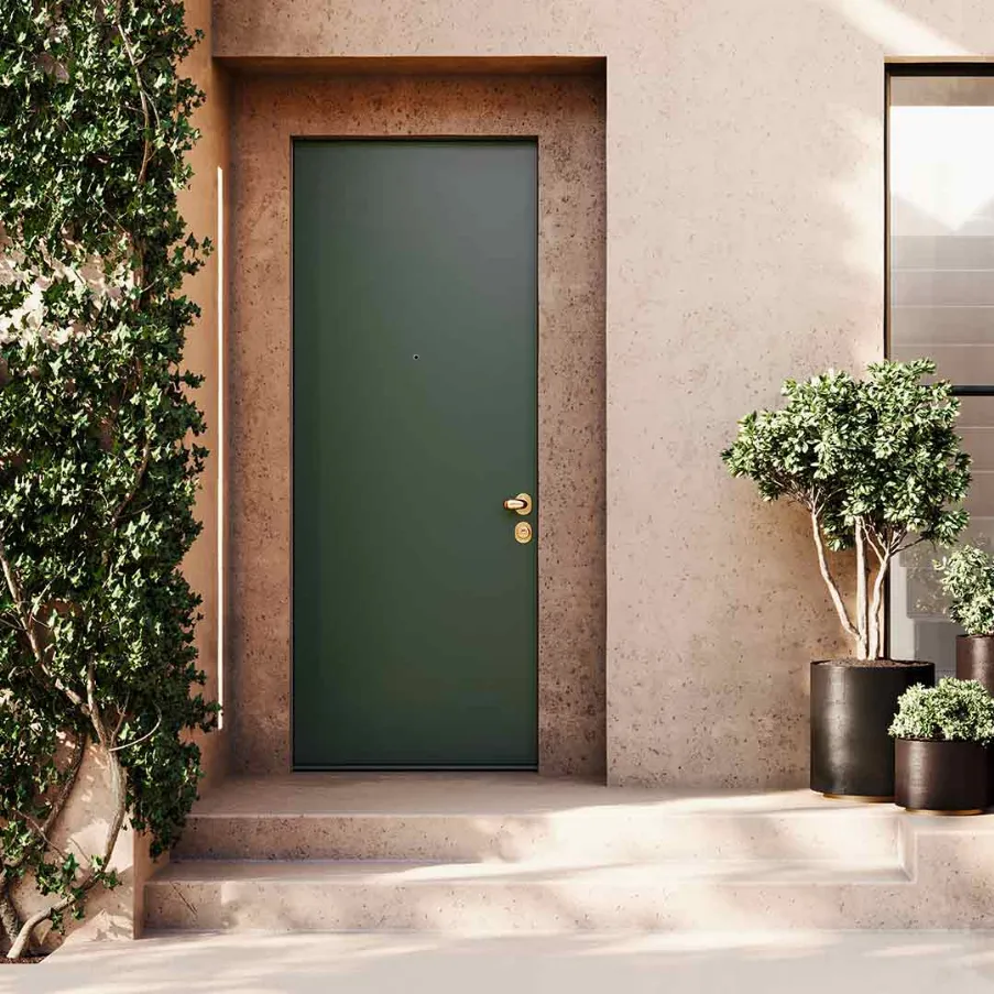 Bertolotto compact armored doors.