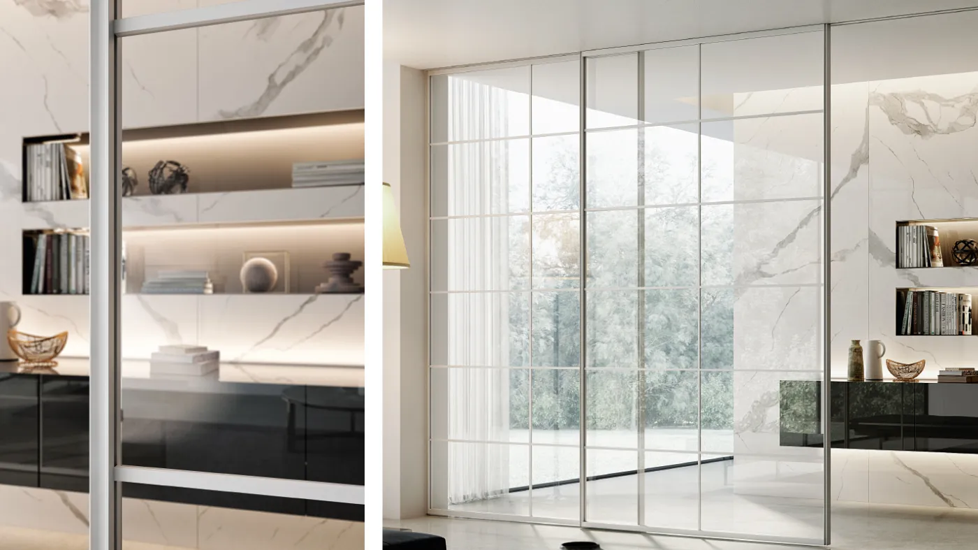 sliding partitions plana bertolotto interior design doors made in italy