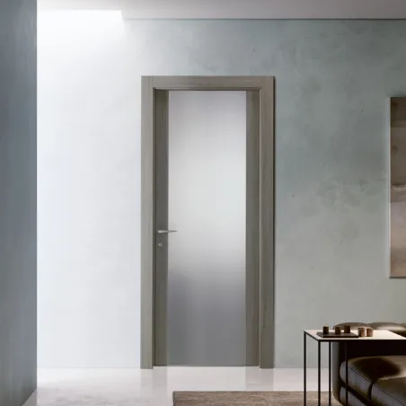 internal hinged glass door