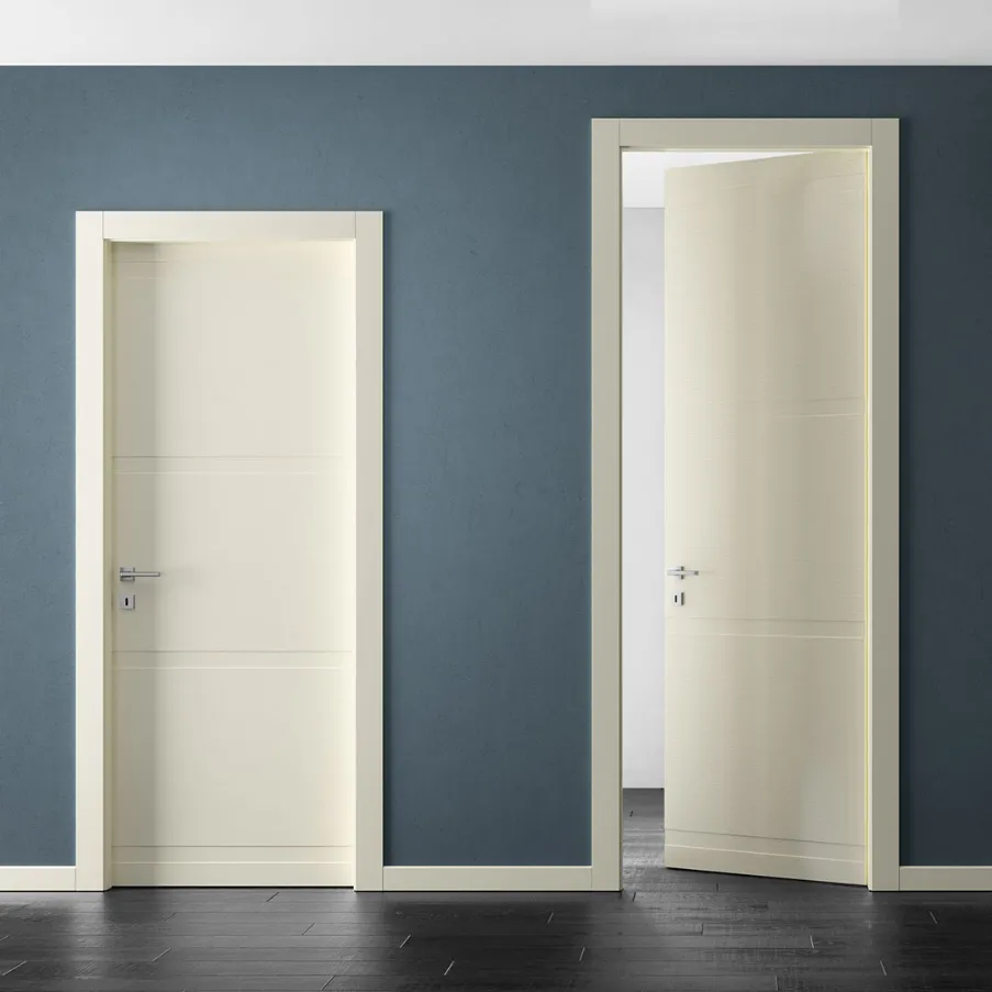 doors in ivory lacquered oak bertolotto porte