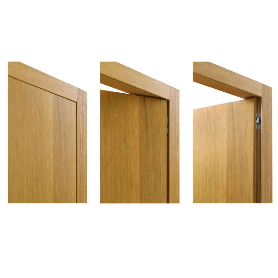 Bertolotto internal doors with flush frame.