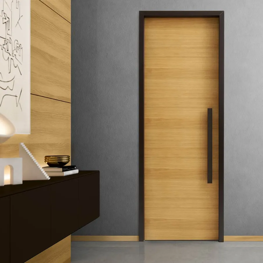 internal doors in raw wood essence bertolotto natural oil oak doga hori